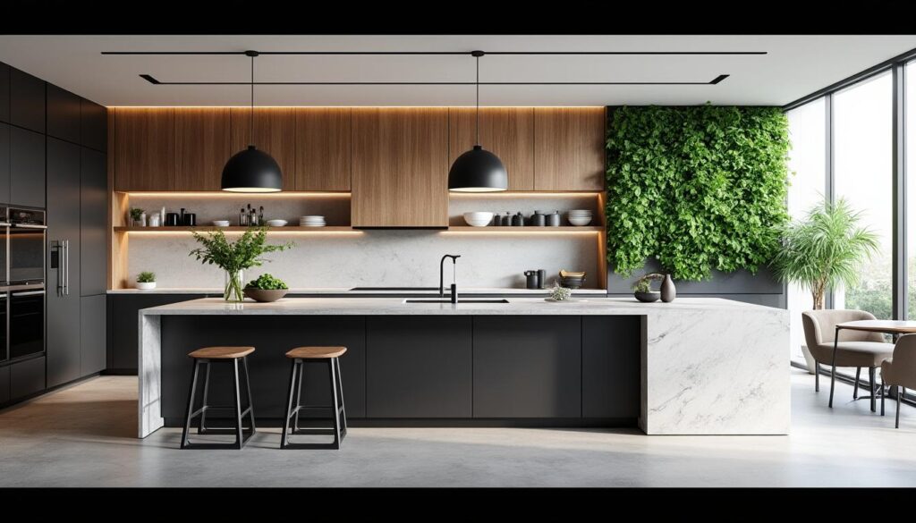découvrez des idées originales pour une décoration de cuisine moderne alliant style, fonctionnalité et tendance afin de transformer votre espace en un lieu convivial et élégant.