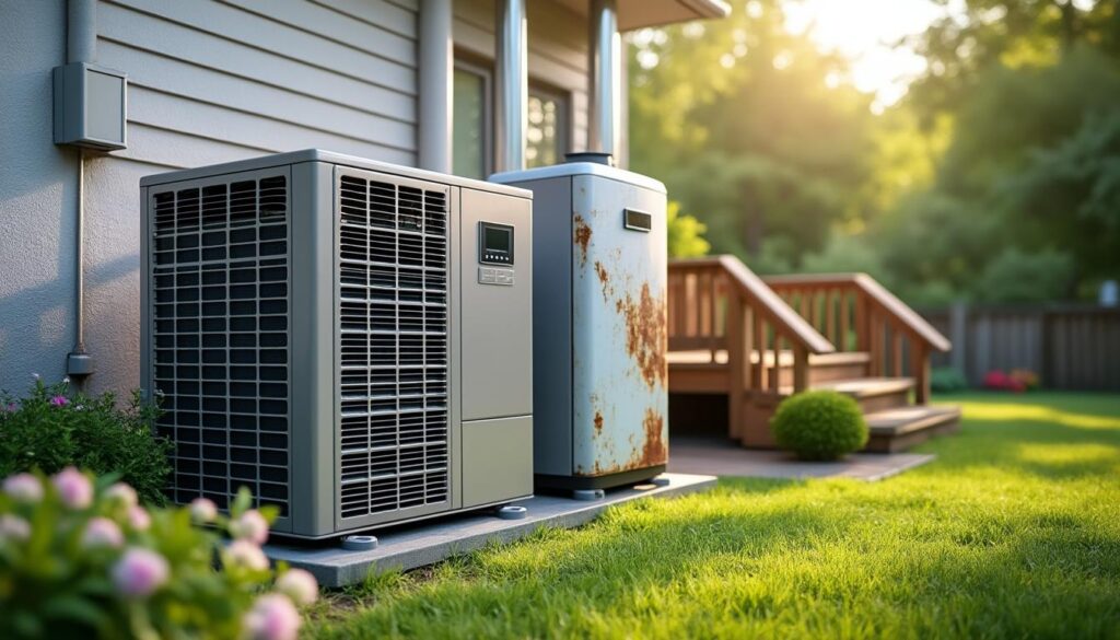 découvrez comment la pompe à chaleur remplace efficacement les anciennes chaudières au fioul, offrant une solution écologique et économique pour chauffer votre habitation.