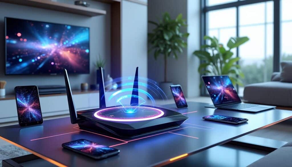 découvrez comment le wifi 7 révolutionne les réseaux domestiques en multipliant le débit pour une connexion plus rapide et stable, même dans les environnements saturés.