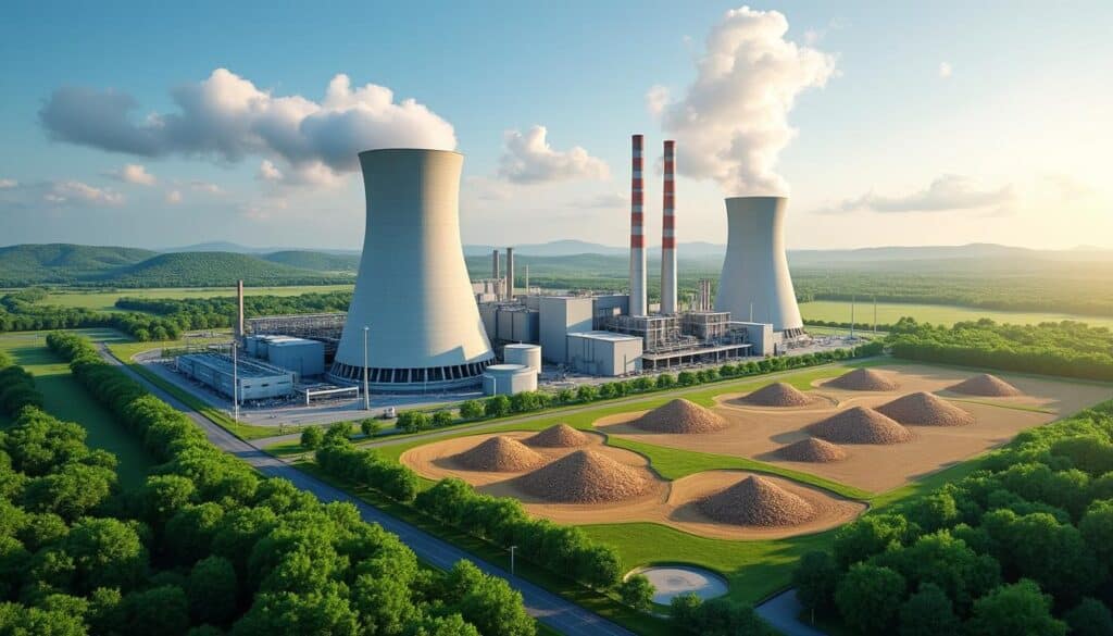 découvrez comment la biomasse prend la place du charbon dans la production d'électricité, offrant une alternative plus durable et respectueuse de l'environnement.