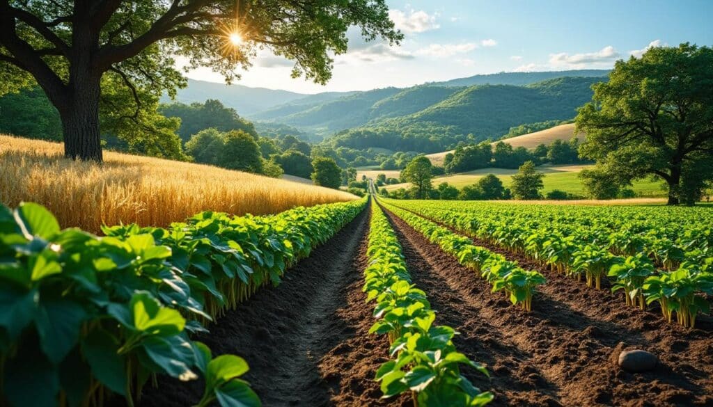découvrez comment l'agroforesterie revitalise les sols appauvris par l'agriculture en combinant arbres et cultures pour une production durable et respectueuse de l'environnement.