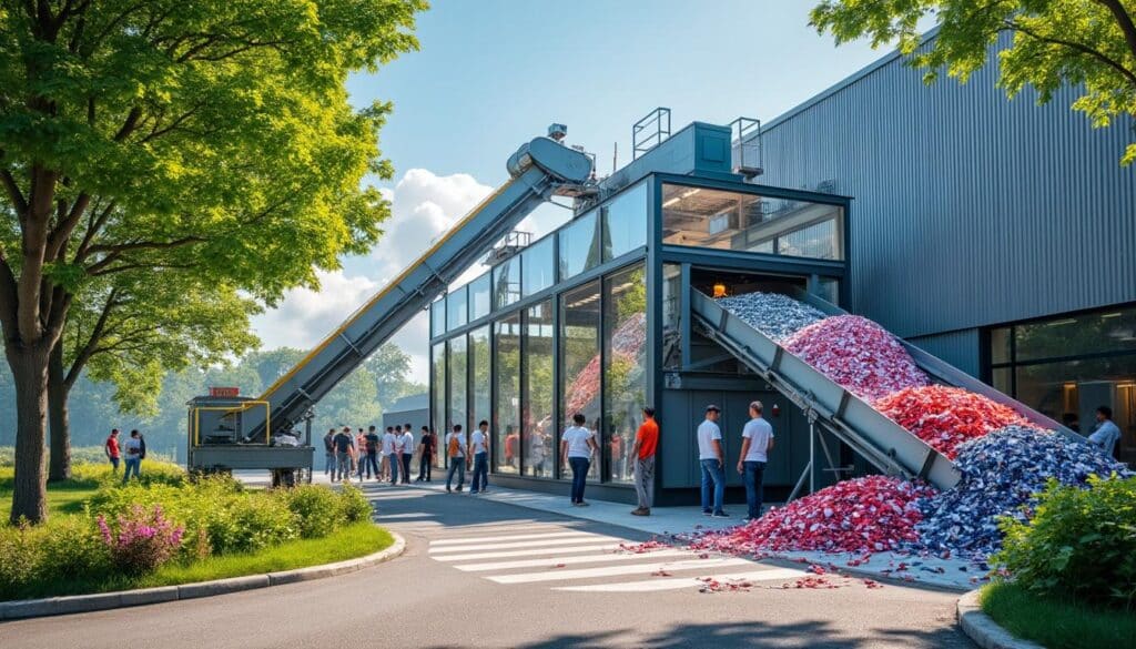 découvrez comment le recyclage textile contribue à réduire l'empreinte carbone de l'industrie de la mode et favorise un avenir plus durable.