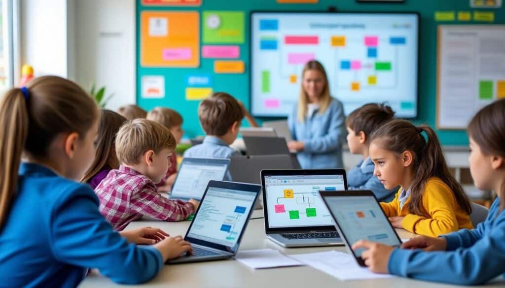 découvrez comment le codage informatique stimule le développement de la logique chez les enfants dès l'école primaire, favorisant leurs compétences en résolution de problèmes et leur créativité.